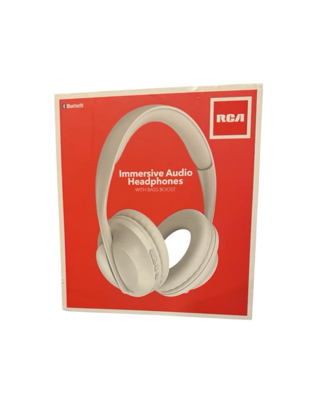 RCA Immersive Audio Over-Ear Headphones - White